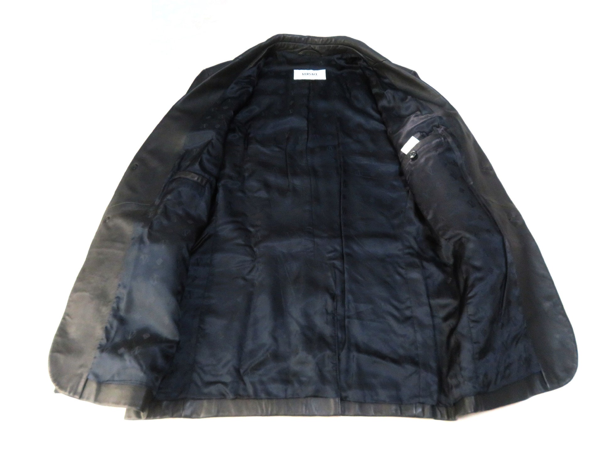 VERSACE VERSACE Leather Jacket Jacket