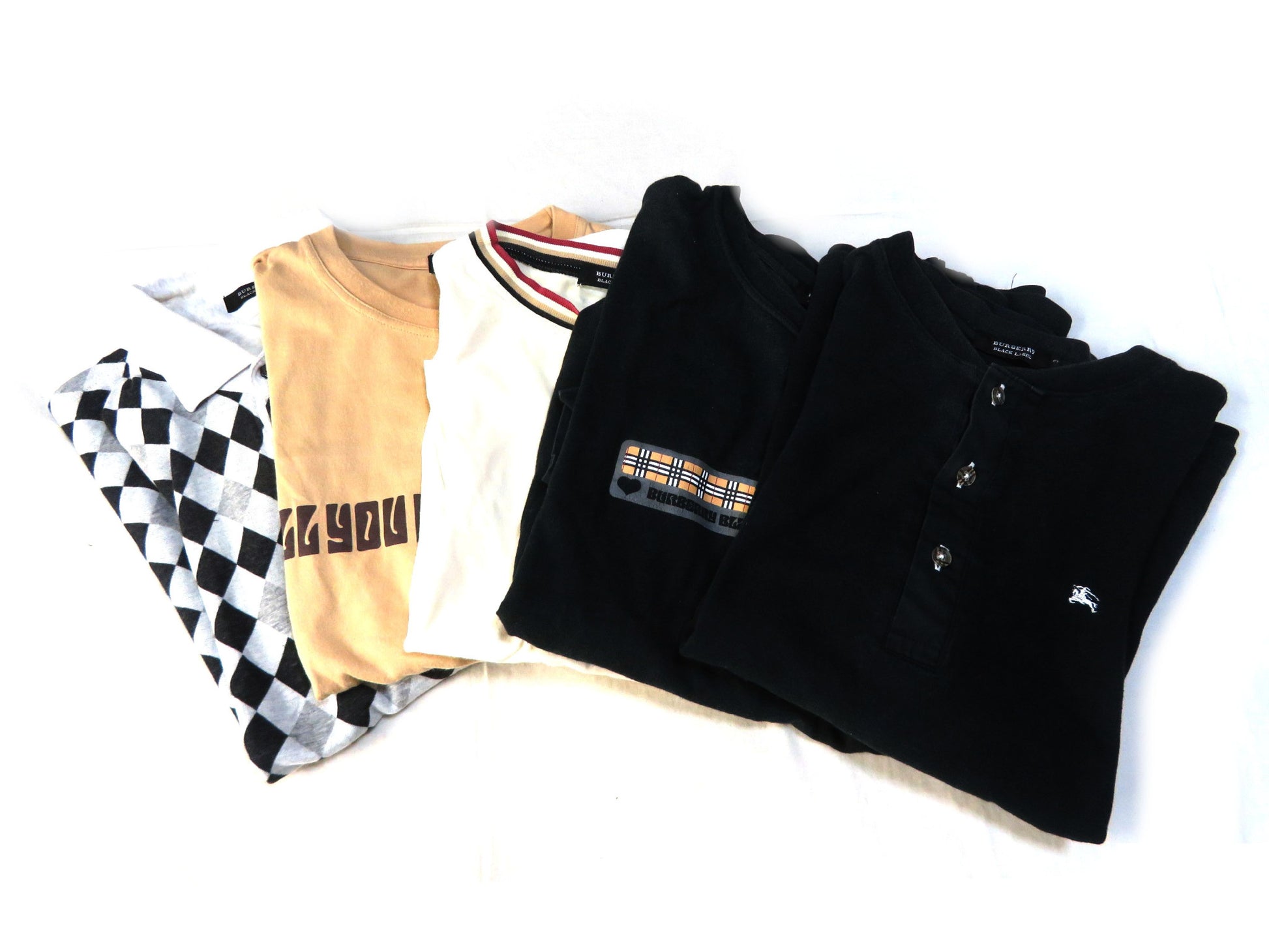 BURBERRY BURBERRY BLACK LABEL 5-piece short-sleeved shirt set