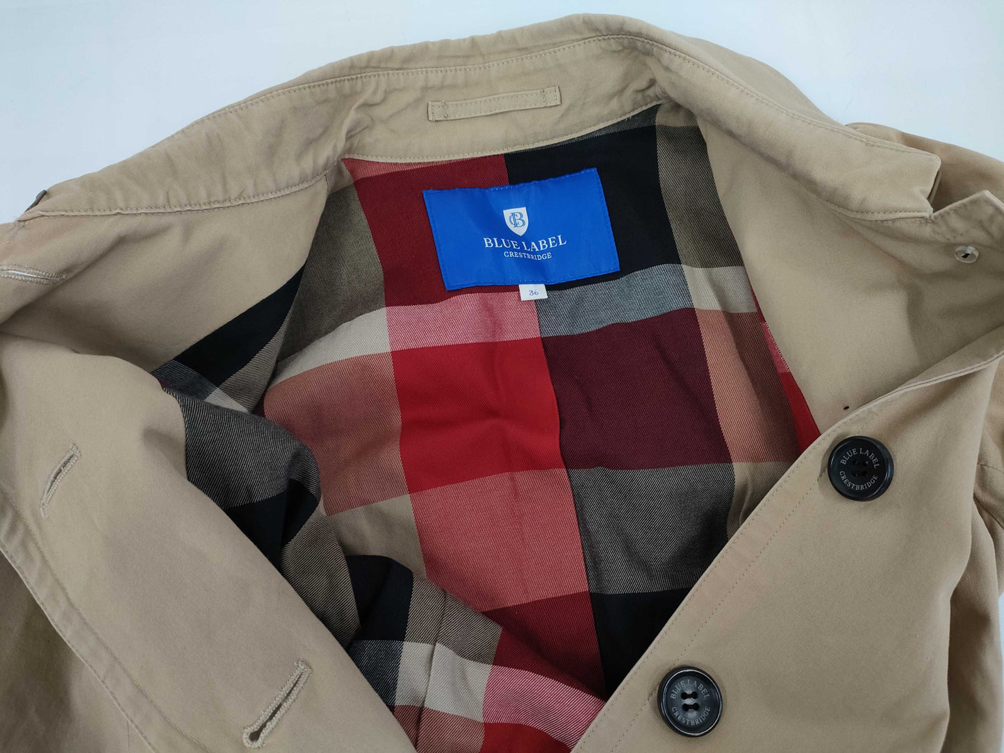 BLUE LABEL Trench Coat Size 36 Coat