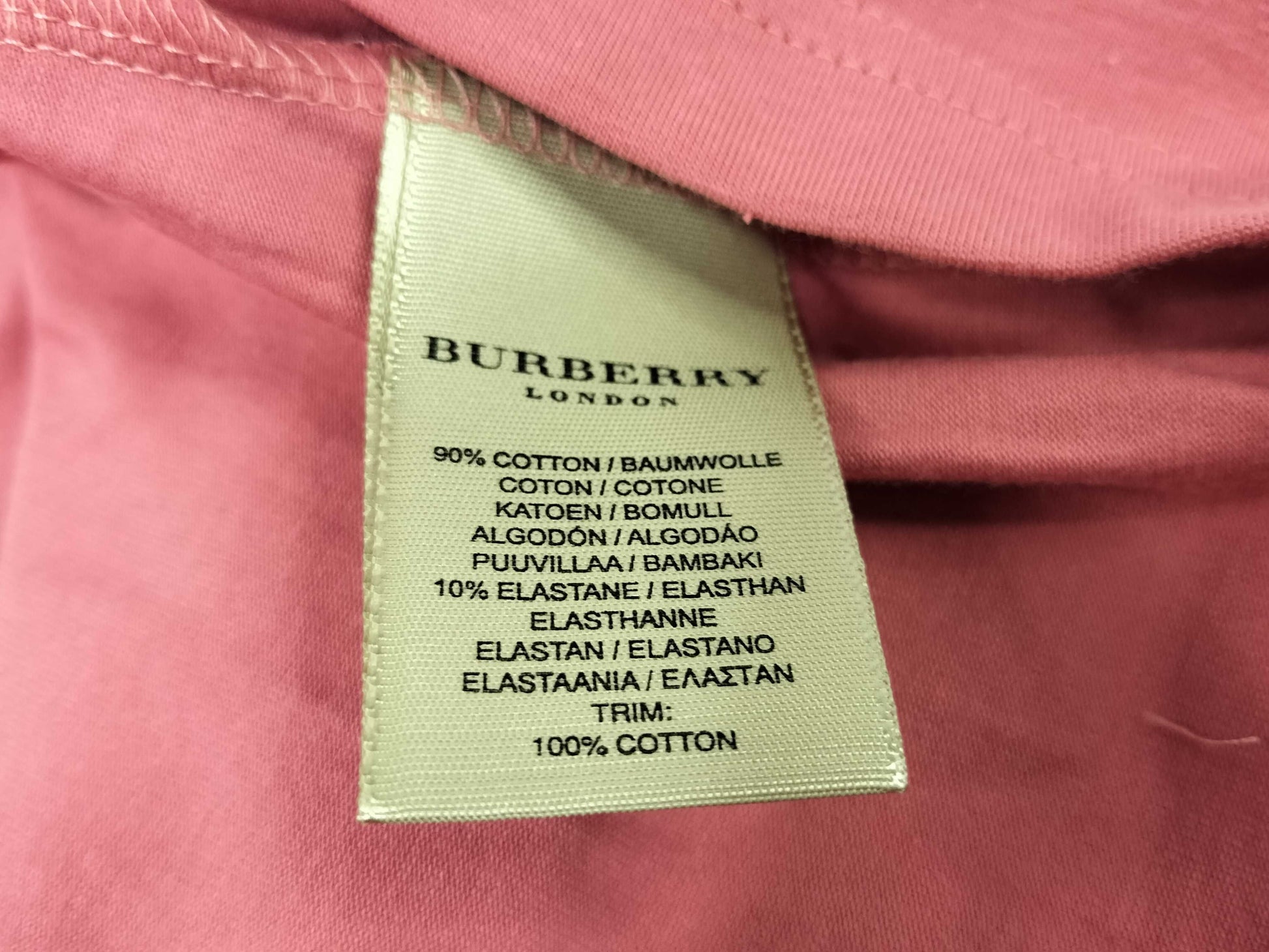 BURBERRY BURBERRY Short Sleeve Top Tops