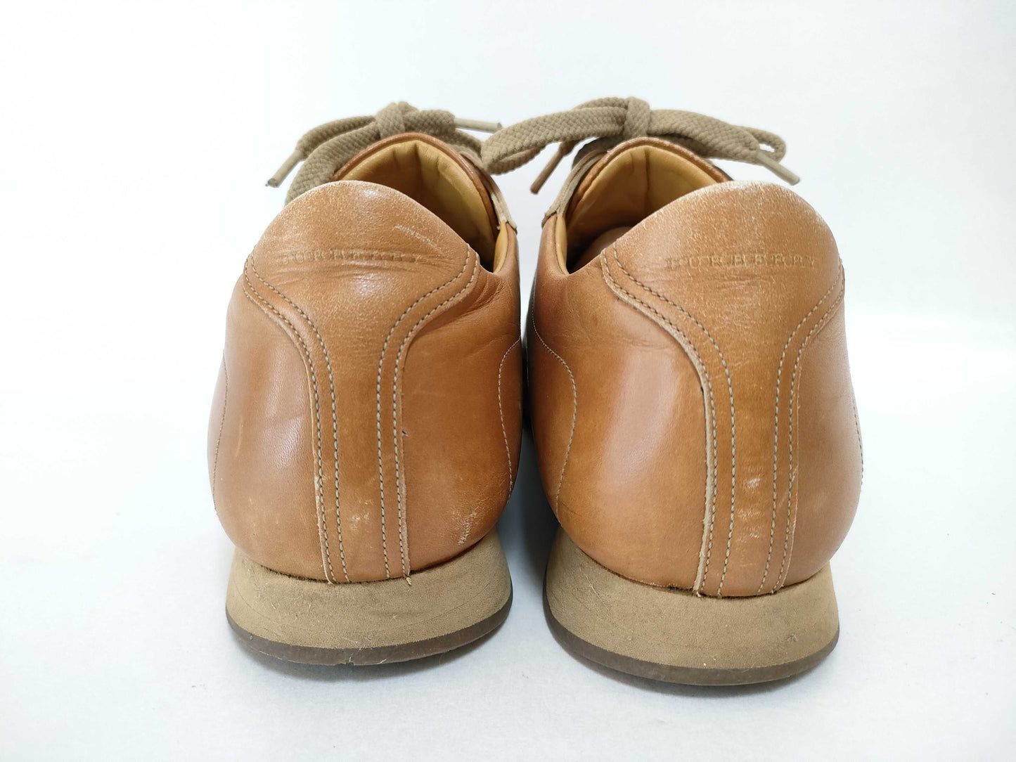 BURBERRY BURBERRY leather shoes sneakers