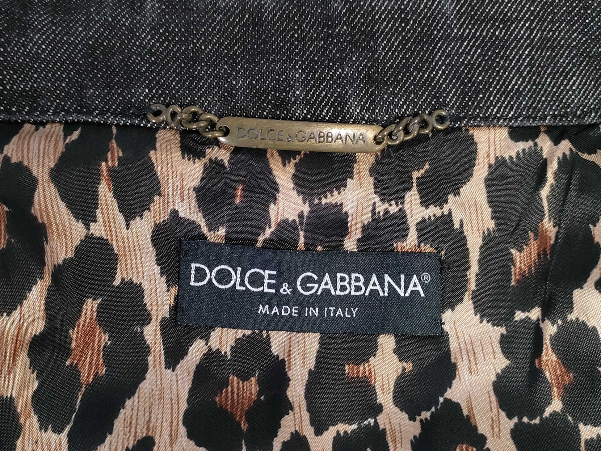 DOLCE&GABBANA DOLCE&GABBANA Denim Jacket 42 Jacket