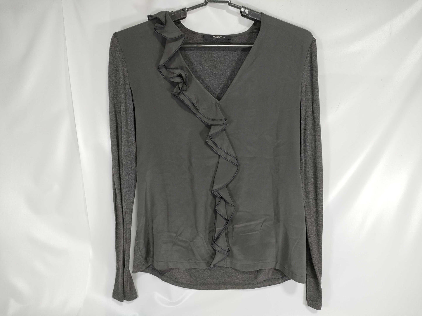 Max Mara Max Mara long sleeve cut and sew top