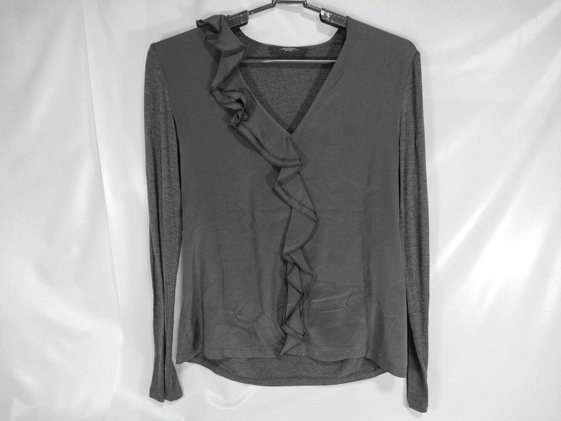 Max Mara Max Mara long sleeve cut and sew top
