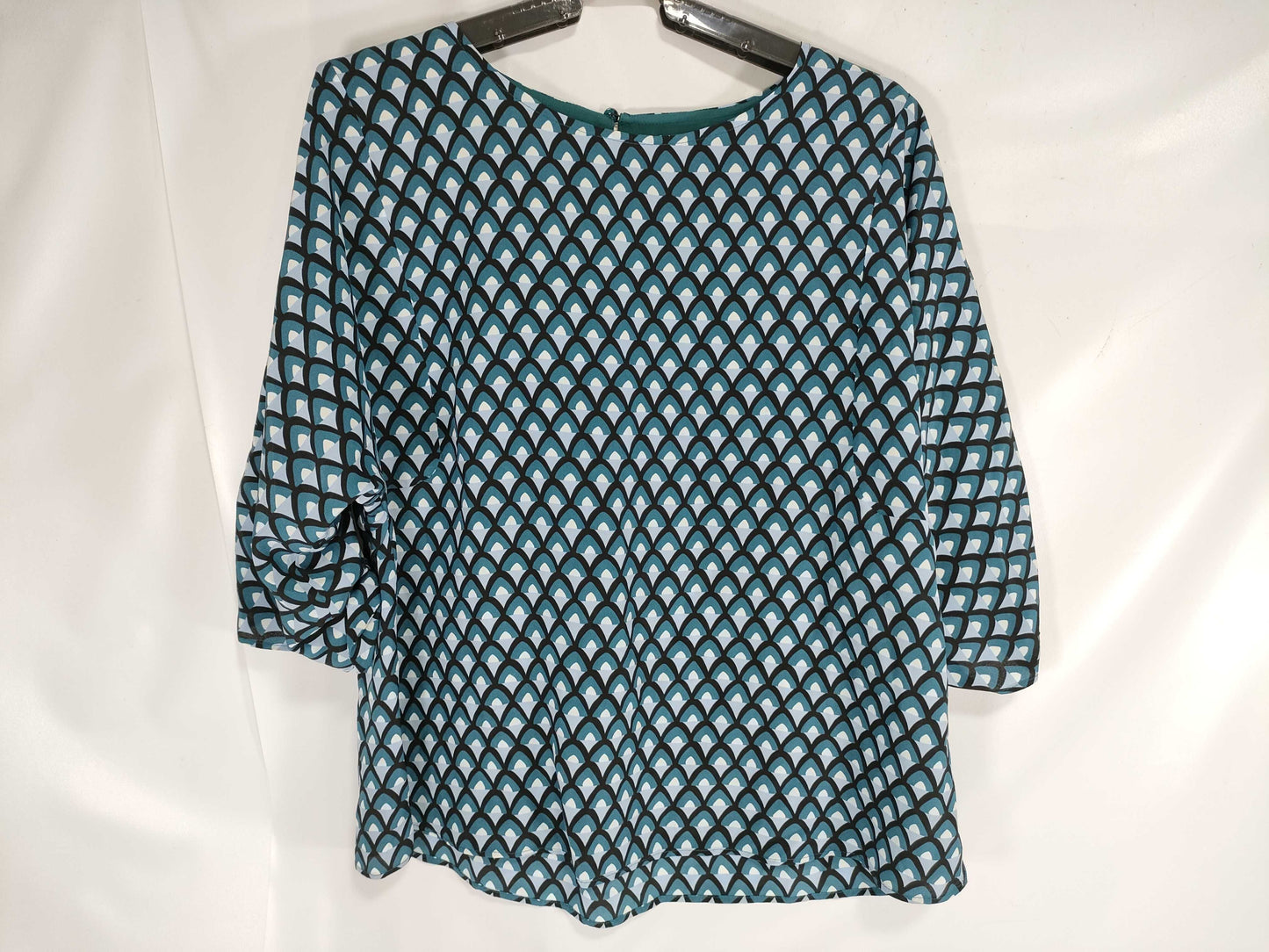 Max Mara Max Mara 3/4 Sleeve Cut and Sew Top