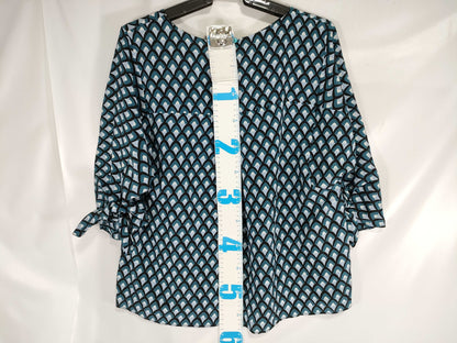 Max Mara Max Mara 3/4 Sleeve Cut and Sew Top