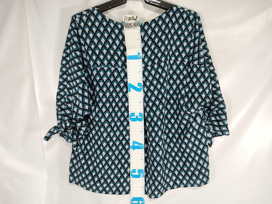Max Mara Max Mara 3/4 Sleeve Cut and Sew Top