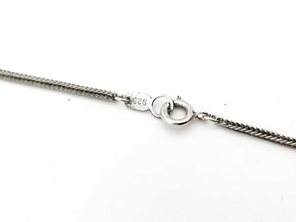 TASAKI Color Stone Sterling Silver 9.2g Necklace 