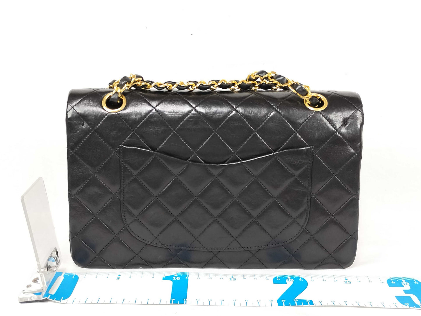 CHANEL Matelasse Double-Flap Lambskin Chain Shoulder Bag, 0 Series, Box, Card, Bag, and Sticker Included