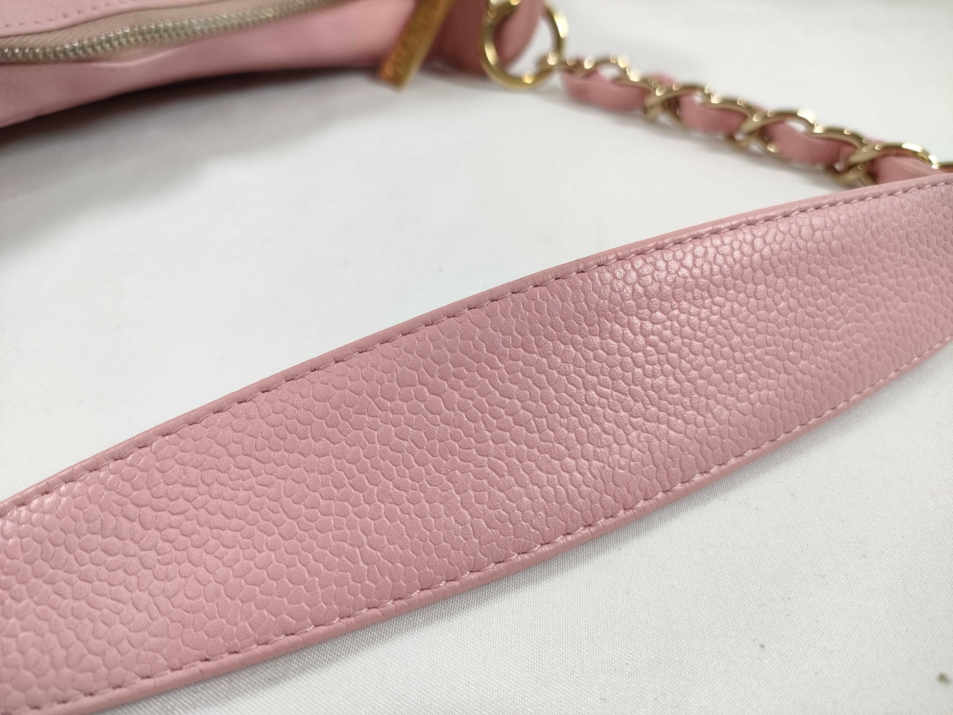 CHANEL CHANEL Matelasse Caviar Skin Chain One-Shoulder Shoulder Bag, No. 8, with Seal