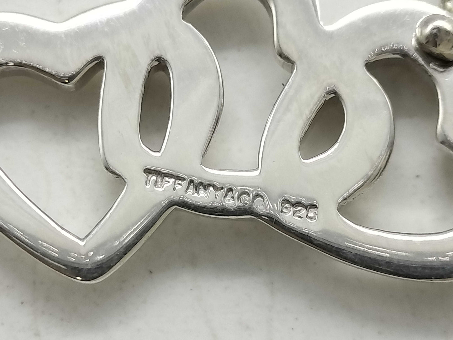 Tiffany & Co. Tiffany Triple Heart Necklace