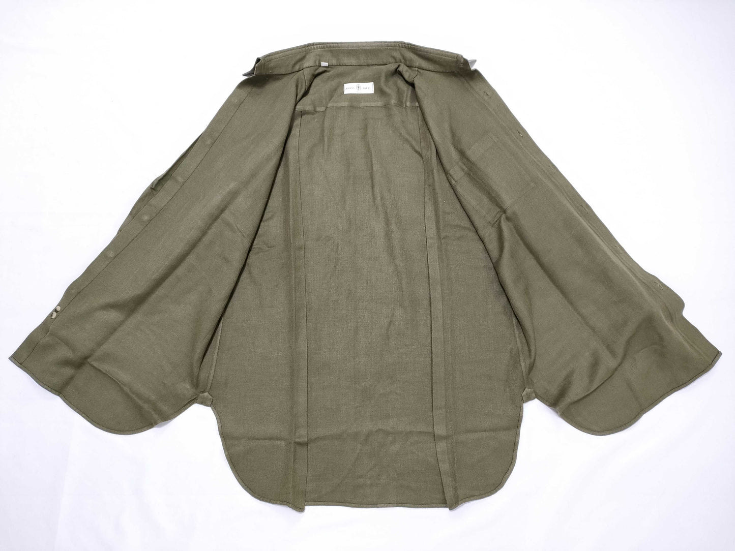 Arnis Shirt, Long Sleeve, Cashmere and Silk, Size M