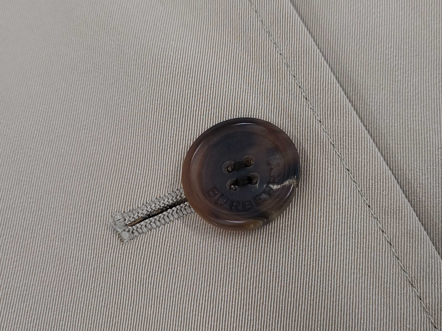 BURBERRY London Trench Coat, Nova Check, Liner, Belt, Size 36