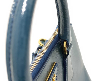PRADA Prada Handbag Shoulder Bag 2-Way Triangle Logo with Warranty