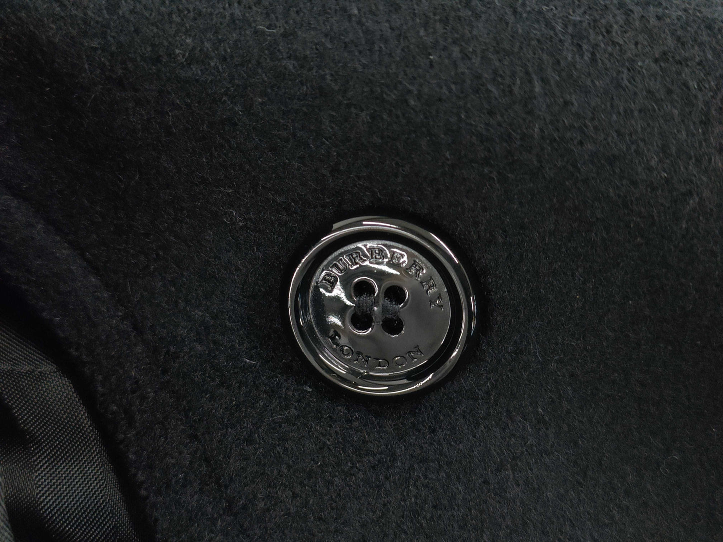 BURBERRY London Long Wool Cashmere Blend 40 Belted Coat