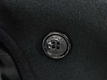 BURBERRY London Long Wool Cashmere Blend 40 Belted Coat