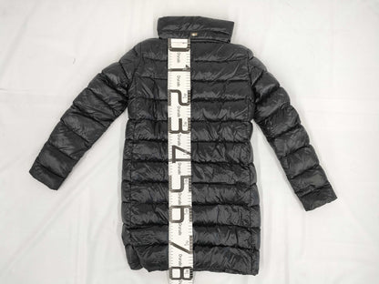 Herno Down Jacket, Long Down Coat, PI0372D, Black, Size 40