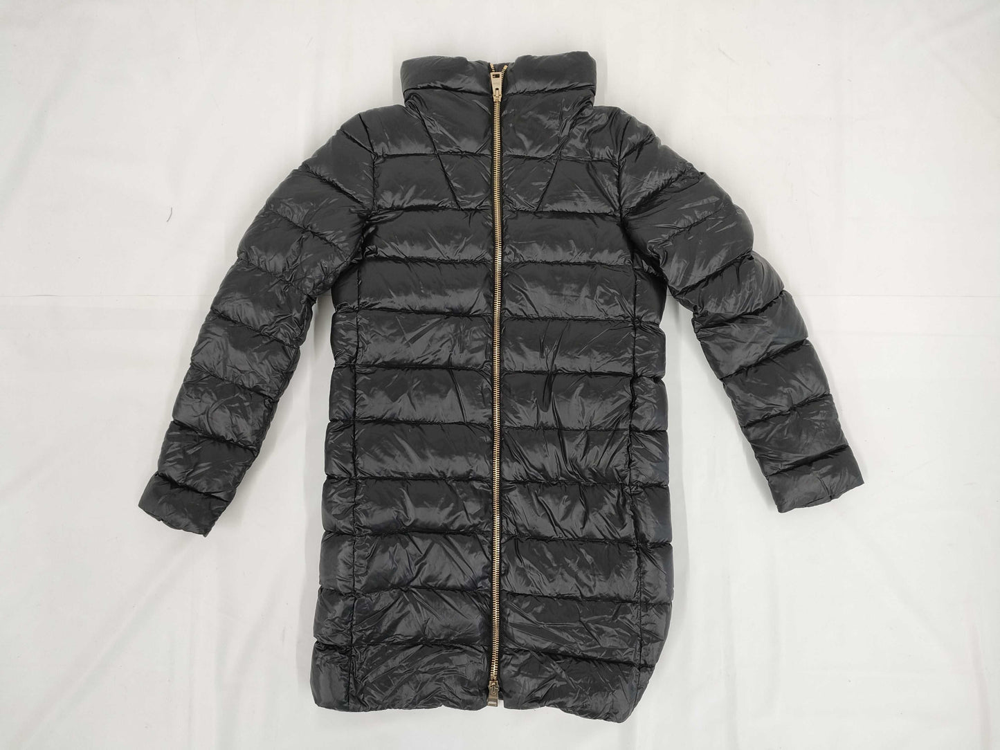 Herno Down Jacket, Long Down Coat, PI0372D, Black, Size 40