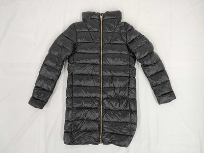 Herno Down Jacket, Long Down Coat, PI0372D, Black, Size 40