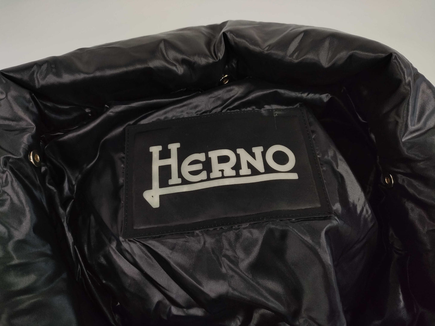 Herno Down Jacket, Long Down Coat, PI0372D, Black, Size 40