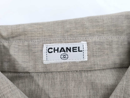 CHANEL Long Sleeve Coco Mark Shirt
