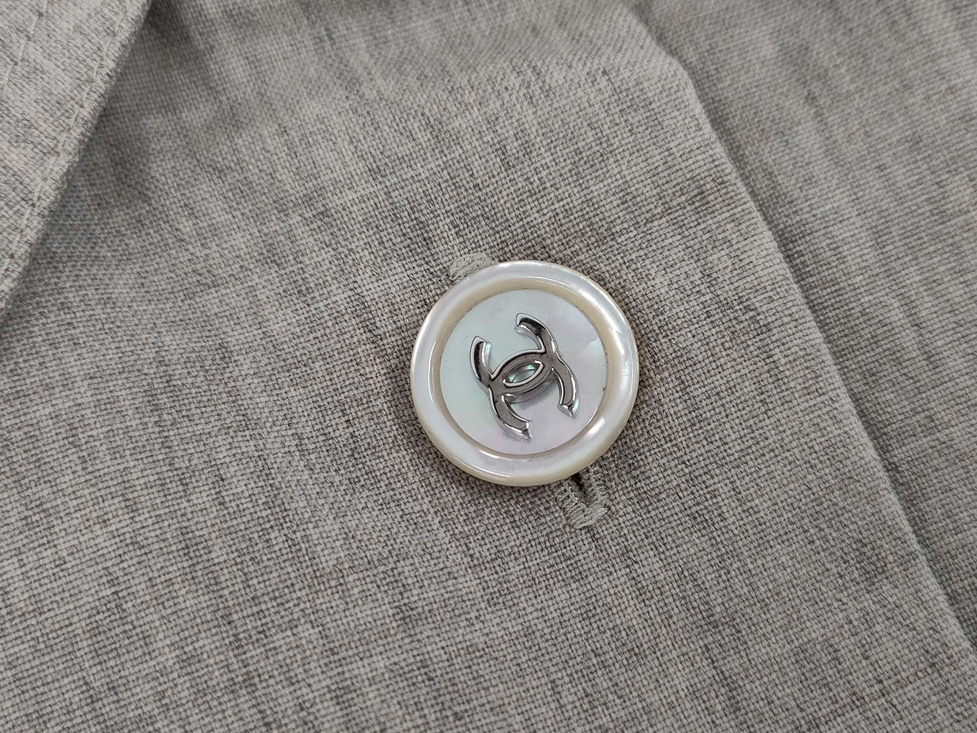 CHANEL Long Sleeve Coco Mark Shirt