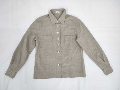 CHANEL Long Sleeve Coco Mark Shirt