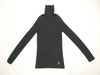 LOUIS VUITTON Knit Sweater Turtleneck Logo Black RW182B M Tops
