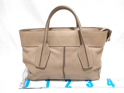 TODS Tod's Handbag Shoulder Bag 2-way Turn Lock Handbag