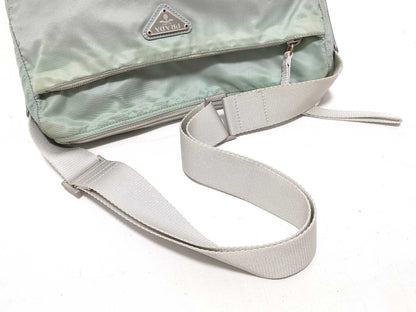 PRADA Nylon Prada Waist Bag Body Bag Triangle Logo Shoulder Bag