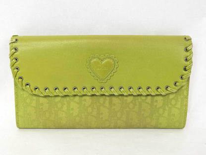 Dior Christian Dior Trotter Heart Ethnic Long Wallet