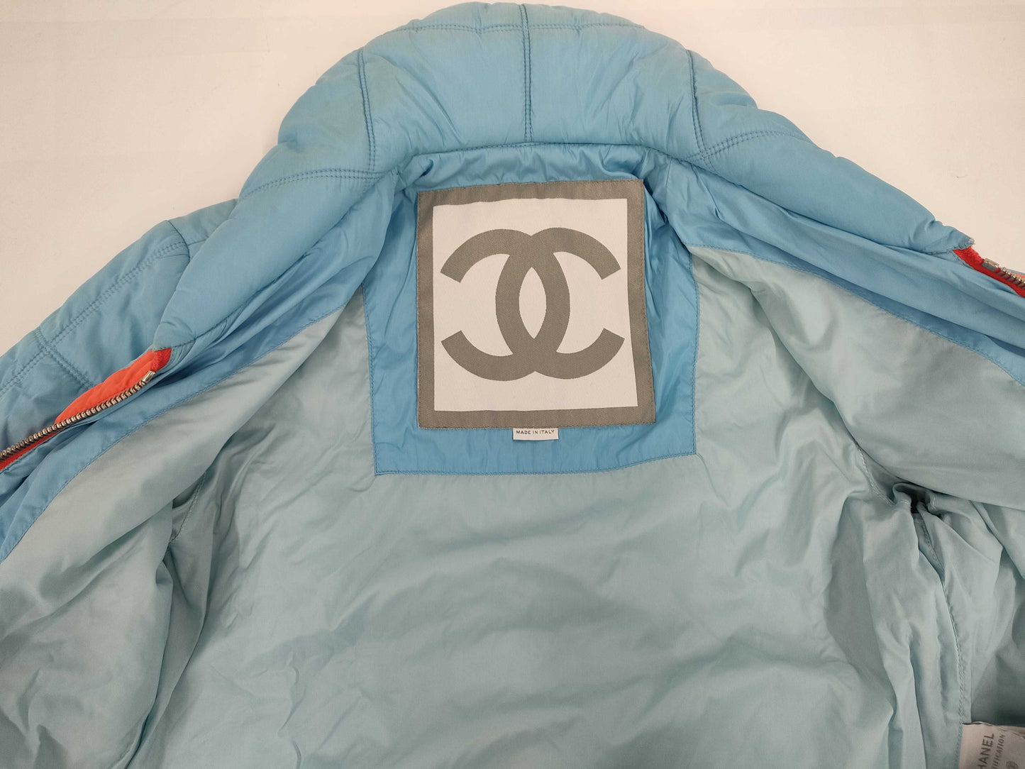 CHANEL Chanel Sport Down Jacket with Coco Mark P19435V11333 Size 34 Jacket