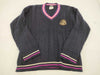 CHANEL Cashmere Knit Sweater with Patches, Size 42, P44160K04587