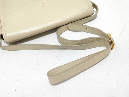 Yves Saint Laurent Embossed Logo Shoulder Bag