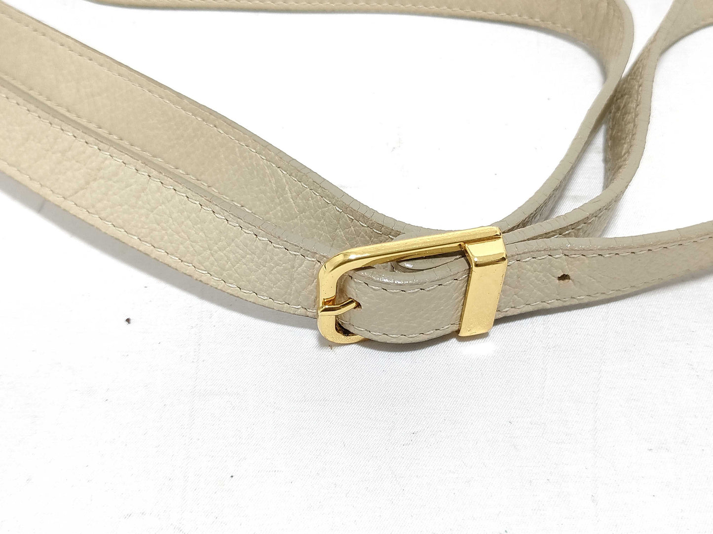 Yves Saint Laurent Embossed Logo Shoulder Bag