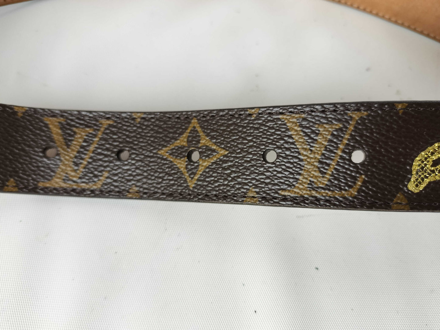 LOUIS VUITTON Monogram Louis Vuitton Monogram M6952 Dante Belt