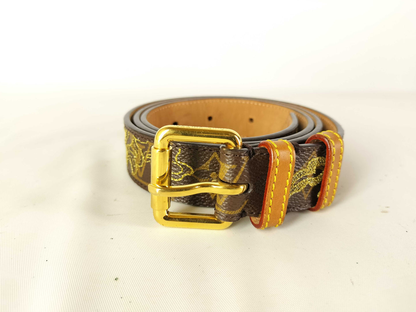LOUIS VUITTON Monogram Louis Vuitton Monogram M6952 Dante Belt