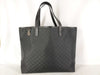 GUCCI GG Canvas Black Tote Bag 211525