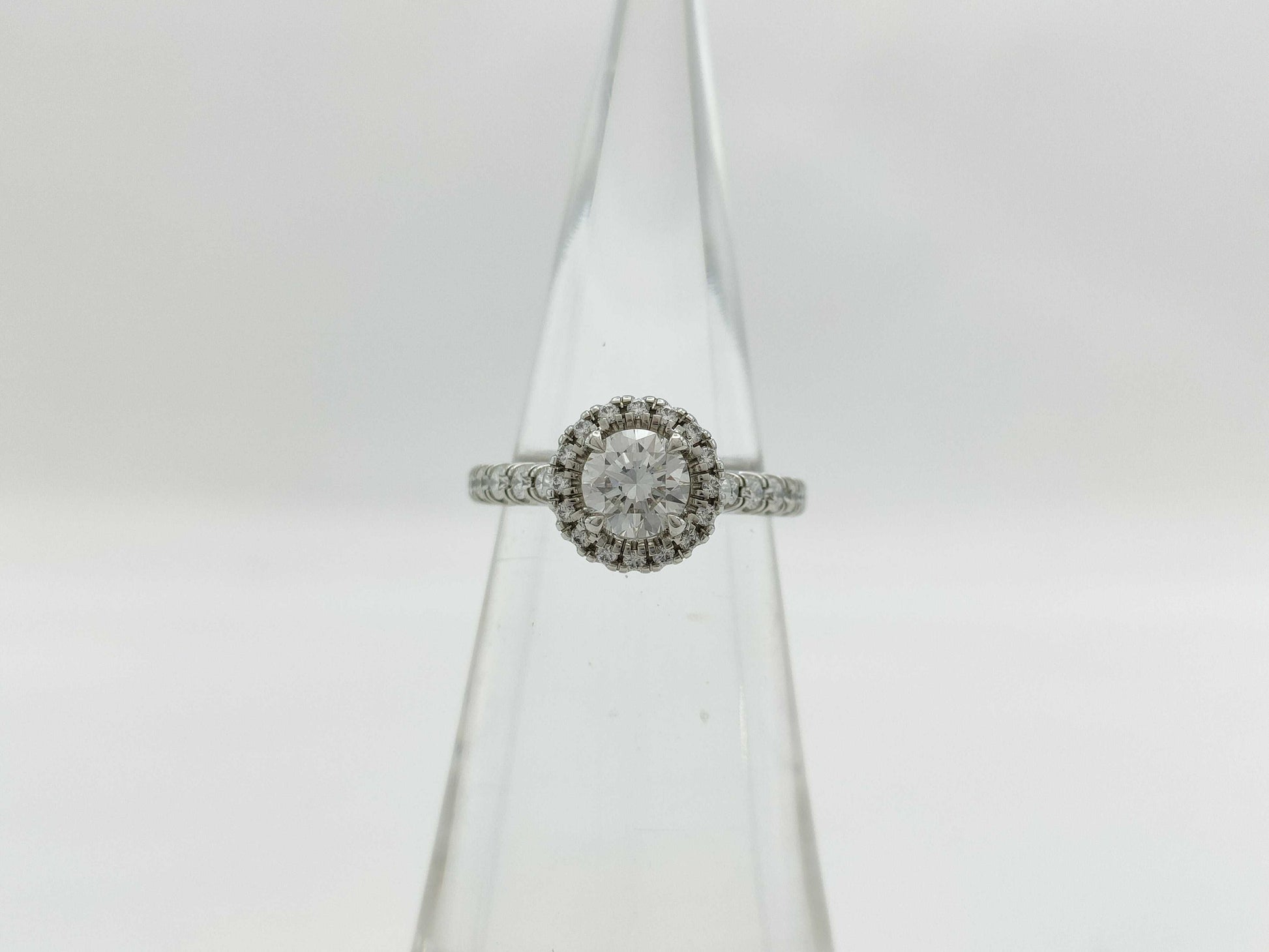 Cartier Destine Solitaire D0.50ct Diamond Ring in Pt950 