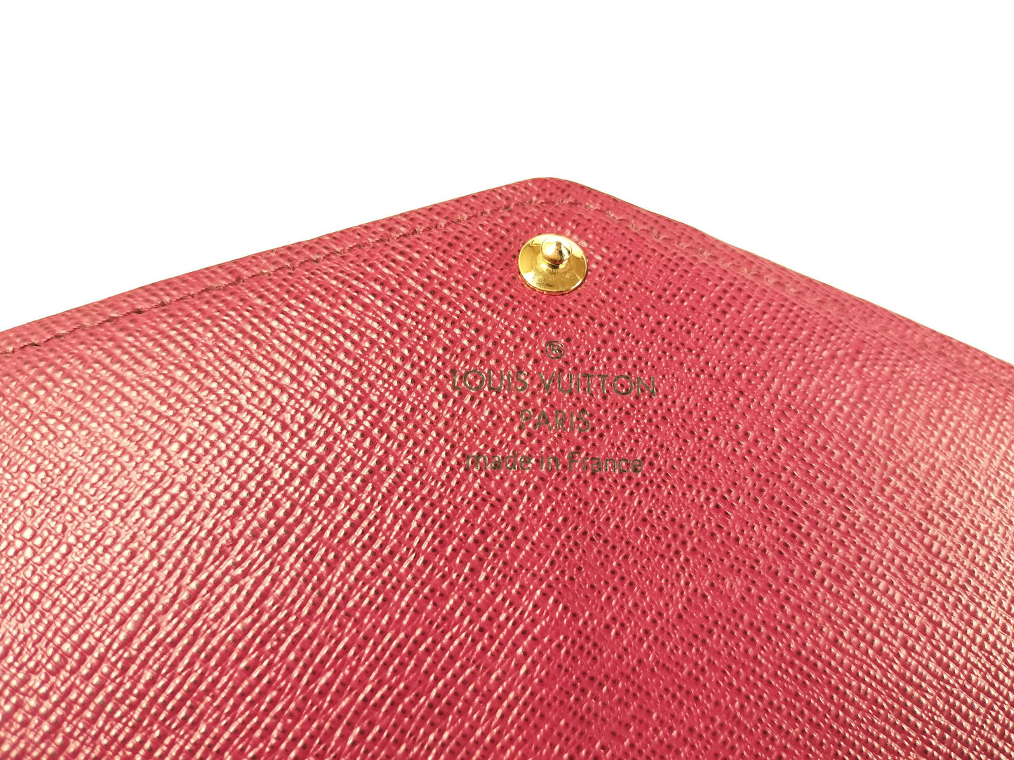 LOUIS VUITTON Monogram Louis Vuitton Monogram Portefeuille Sarah Fuchsia M62234 MS3149 Wallet