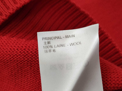 LOUIS VUITTON LVV logo knit sweater top