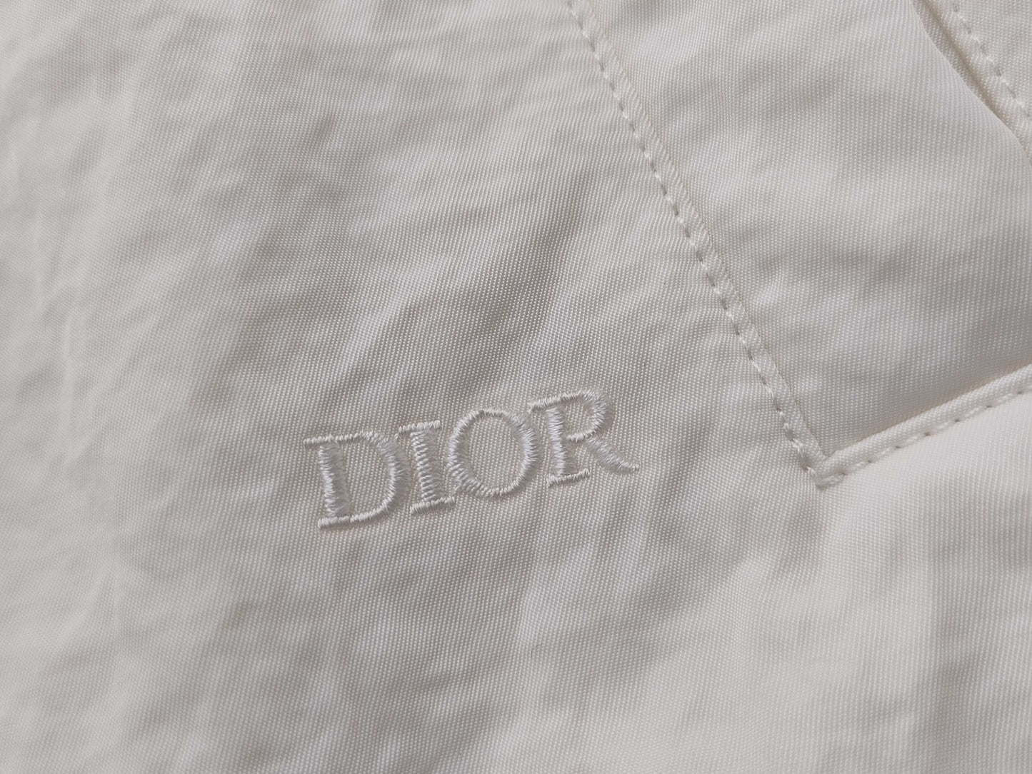 Dior Homme Back Logo Saddle Pocket Bomber Jacket