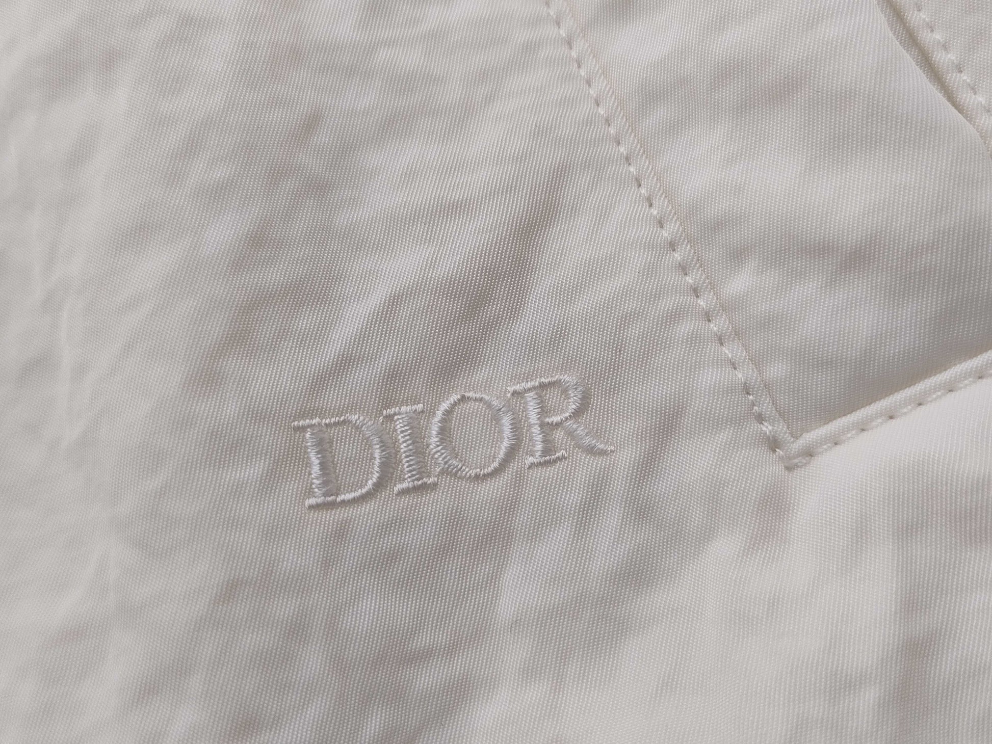 Dior Homme Back Logo Saddle Pocket Bomber Jacket