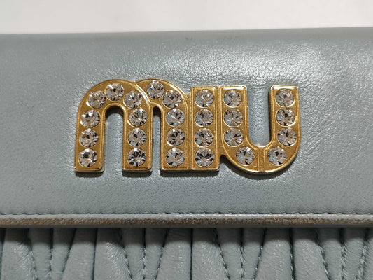 Miu Miu Miu Wallet Beaded Wallet