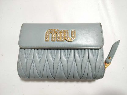 Miu Miu Miu Wallet Beaded Wallet