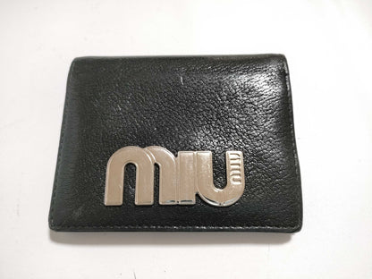 Miu Miu Miu Black Wallet