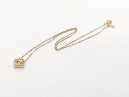 GIVENCHY Precious Metal Necklace Pendant Necklace