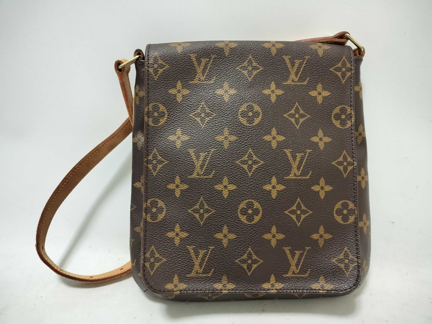 LOUIS VUITTON Monogram Musette Tango Shoulder Bag M51257 AS0949