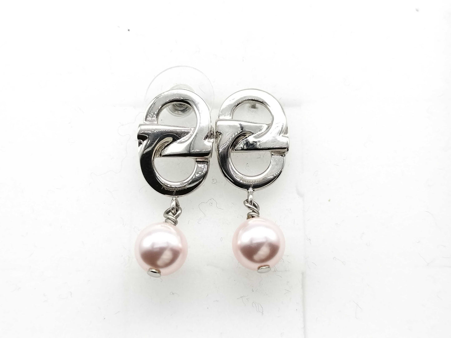 Salvatore Ferragamo Gancini earrings