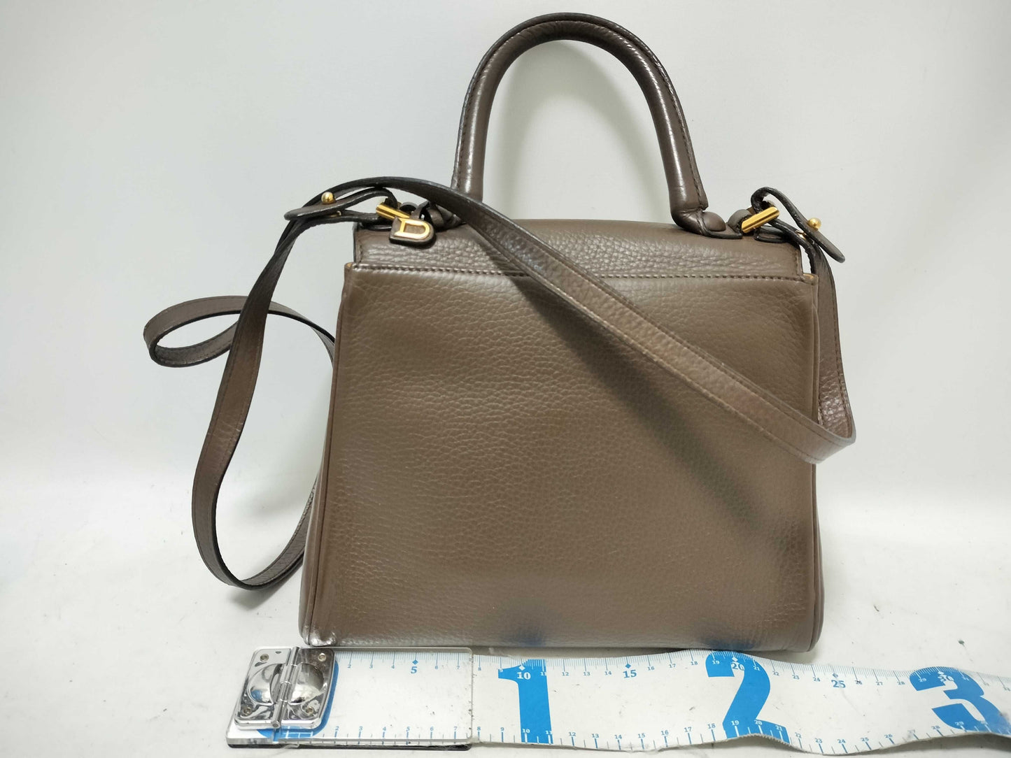 DELVAUX Brillant 2-way DEPOSE handbag with shoulder strap